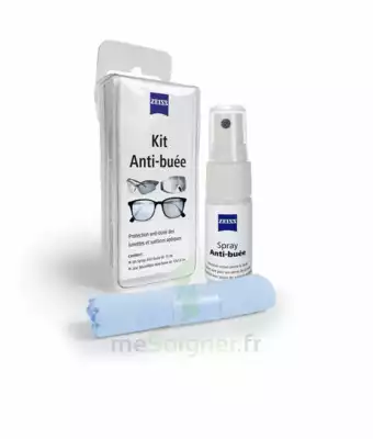 Zeiss Kit Spray Antibuée Fl/15ml + Tissu Microfibres à Espaly-Saint-Marcel